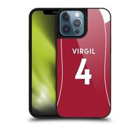 Head Case Designs sous Licence Officielle Liverpool Football Club Virgil Van Dijk 2025/26 Players Home Kit 1st Group Coque en Gel renforcée [Qualité Militaire] Compatible avec Apple iPhone 13 Pro Max