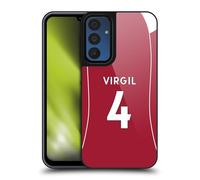 Head Case Designs sous Licence Officielle Liverpool Football Club Virgil Van Dijk 2025/26 Players Home Kit 1st Group Coque en Gel renforcée [Qualité Militaire] Compatible avec Samsung Galaxy A15