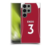 Head Case Designs sous Licence Officielle Liverpool Football Club Wataru Endo 2025/26 Joueurs Maillot Domicile 2e Groupe Coque Dure pour l'arrière Compatible avec Samsung Galaxy S24 Ultra 5G