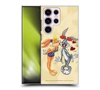 Head Case Designs sous Licence Officielle Looney Tunes Bugs Bunny and Lola Bunny Saison Coque Dure pour l'arrière Compatible avec Samsung Galaxy S23 Ultra 5G