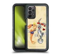 Head Case Designs sous Licence Officielle Looney Tunes Bugs Bunny and Lola Bunny Saison Étui Antichoc Ultra-Blindé Compatible avec Samsung Galaxy A23 / 5G (2022)