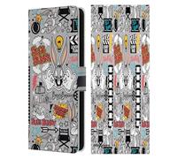 Head Case Designs sous Licence Officielle Looney Tunes Bugs Bunny Graphiques Et Personnages Étui Portefeuille en Cuir Compatible avec Samsung Galaxy S25 FE
