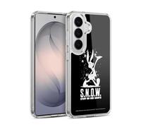 Head Case Designs sous Licence Officielle Looney Tunes Bugs Bunny Neige Saison Coque en Gel [Protection de Qualité Militaire] Compatible avec Samsung Galaxy S26 Plus