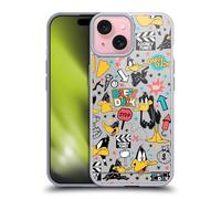 Head Case Designs sous Licence Officielle Looney Tunes Daffy Duck Graphiques Et Personnages Coque en Gel [Protection de Qualité Militaire] Compatible avec Apple iPhone 15 Et Compatible avec MagSafe