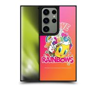 Head Case Designs sous Licence Officielle Looney Tunes J'aime l' Arc-en-Ciel Modèles Coque en Gel renforcée [Protection de Qualité Militaire] Compatible avec Samsung Galaxy S24 Ultra 5G