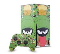 Head Case Designs Sous Licence Officielle Looney Tunes Marvin The Martian Graphiques Et Personnages Enveloppement De Console De Jeu Et Skins Pour Manette De Jeu Ensemble compatible avec Xbox Series X