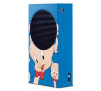 Head Case Designs Sous Licence Officielle Looney Tunes Porky Pig Graphiques Et Personnages Enveloppement De Console De Jeu Compatible avec Xbox Series S Console
