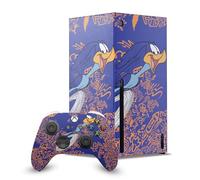Head Case Designs Sous Licence Officielle Looney Tunes Road Runner Graphiques Et Personnages Enveloppement De Console De Jeu Et Skins Pour Manette De Jeu Ensemble compatible avec Xbox Series X