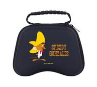 Head Case Designs Sous Licence Officielle Looney Tunes Speedy Gonzales Icônes de Personnages Étui De Transport Rigide De Voyage compatible avec PS5 DualSense & Xbox Controller