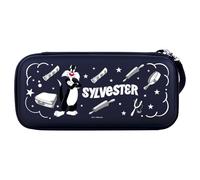 Head Case Designs sous Licence Officielle Looney Tunes Sylvester The Cat Icônes de Personnages Étui De Transport Rigide De Voyage Compatible avec Nintendo Switch