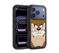 Head Case Designs sous Licence Officielle Looney Tunes Tasmanian Démon Visage Plein Étui Antichoc Ultra-Blindé Compatible avec Apple iPhone 17 Pro Max
