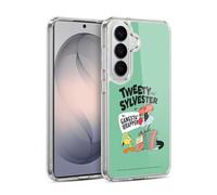 Head Case Designs sous Licence Officielle Looney Tunes Tweety and Sylvester The Cat Saison Coque en Gel [Protection de Qualité Militaire] Compatible avec Samsung Galaxy S26