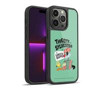 Head Case Designs sous Licence Officielle Looney Tunes Tweety and Sylvester The Cat Saison Coque en Gel renforcée [Protection de Qualité Militaire] Compatible avec Apple iPhone 14 Pro