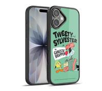 Head Case Designs sous Licence Officielle Looney Tunes Tweety and Sylvester The Cat Saison Coque en Gel renforcée [Protection de Qualité Militaire] Compatible avec Apple iPhone 17