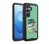 Head Case Designs sous Licence Officielle Looney Tunes Tweety and Sylvester The Cat Saison Étui Antichoc Ultra-Blindé Compatible avec Samsung Galaxy S25