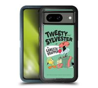 Head Case Designs sous Licence Officielle Looney Tunes Tweety and Sylvester The Cat Saison Étui Antichoc Ultra-Blindé Compatible avec Google Pixel 8