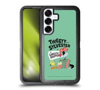 Head Case Designs sous Licence Officielle Looney Tunes Tweety and Sylvester The Cat Saison Étui Antichoc Ultra-Blindé Compatible avec Samsung Galaxy S25+