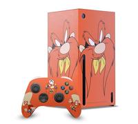 Head Case Designs Sous Licence Officielle Looney Tunes Yosemite Sam Graphiques Et Personnages Enveloppement De Console De Jeu Et Skins Pour Manette De Jeu Ensemble compatible avec Xbox Series X