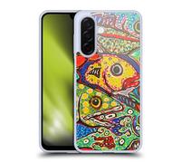 Head Case Designs sous Licence Officielle Mad Dog Art Gallery Beaucoup de Poissons Fous Designs Assortis Coque en Gel [Protection de Qualité Militaire] Compatible avec Samsung Galaxy A26 5G