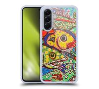 Head Case Designs sous Licence Officielle Mad Dog Art Gallery Beaucoup de Poissons Fous Designs Assortis Coque en Gel [Protection de Qualité Militaire] Compatible avec Samsung Galaxy A56 5G
