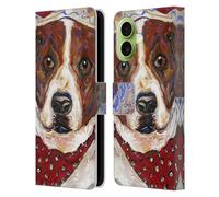 Head Case Designs sous Licence Officielle Mad Dog Art Gallery De Moisi Chiens 2 Étui Portefeuille en Cuir Compatible avec Apple iPhone 17