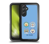 Head Case Designs sous Licence Officielle Manchester City Man City FC 125 Ans Évolution De La Crête Historique Étui Antichoc Ultra-Blindé Compatible avec Samsung Galaxy A54 5G