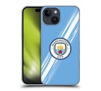 Head Case Designs sous Licence Officielle Manchester City Man City FC Accueil Kit De Badges 2025/26 Coque Dure pour l'arrière Compatible avec Apple iPhone 15
