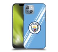 Head Case Designs sous Licence Officielle Manchester City Man City FC Accueil Kit De Badges 2025/26 Coque Dure pour l'arrière Compatible avec Apple iPhone 14