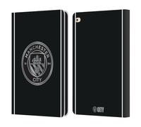 Head Case Designs sous Licence Officielle Manchester City Man City FC Away Kit De Badges 2025/26 Étui Portefeuille en Cuir Compatible avec Apple iPad Air 2 (2014)