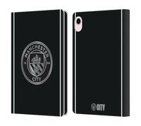 Head Case Designs sous Licence Officielle Manchester City Man City FC Away Kit De Badges 2025/26 Étui Portefeuille en Cuir Compatible avec Apple iPad Mini (2021/2024)