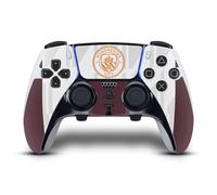 Head Case Designs sous Licence Officielle Manchester City Man City FC Away Trousse 2023/24 Vinyle Autocollant De Jeu Peau Autocollant Compatible avec Sony PlayStation 5 PS5 DualSense Edge Controller