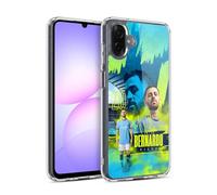 Head Case Designs sous Licence Officielle Manchester City Man City FC Bernardo Silva 2024/25 Première Équipe Coque en Gel [Protection de Qualité Militaire] Compatible avec Samsung Galaxy A07