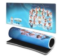 Head Case Designs sous Licence Officielle Manchester City Man City FC Champions Kits et Joueurs avec Blason 23.62 x 11.81 x 0.12 inches (600 x 300 mm) - L Tapis De Souris pour Jeux Bureau PC Clavier