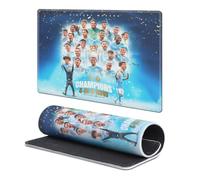Head Case Designs sous Licence Officielle Manchester City Man City FC Champions Kits et Joueurs avec Blason 9.84 x 11.81 x 0.12 inches (250 x 300 mm) - S Tapis De Souris pour Jeux Bureau PC Clavier