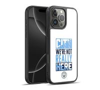 Head Case Designs sous Licence Officielle Manchester City Man City FC City We're Not Really Here Graphiques Coque en Gel renforcée [Qualité Militaire] Compatible avec Apple iPhone 16 Pro Max