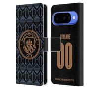 Head Case Designs sous Licence Officielle Manchester City Man City FC Coutume Personnalisé Away 2020/21 Badge Kit Étui Portefeuille en Cuir Compatible avec Google Pixel 10
