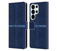 Head Case Designs sous Licence Officielle Manchester City Man City FC Fight 'Til The End Graphiques Étui Portefeuille en Cuir Compatible avec Samsung Galaxy S26 Ultra