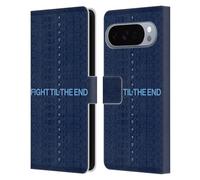 Head Case Designs sous Licence Officielle Manchester City Man City FC Fight 'Til The End Graphiques Étui Portefeuille en Cuir Compatible avec Google Pixel 10 Pro XL