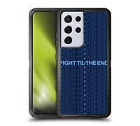 Head Case Designs sous Licence Officielle Manchester City Man City FC Fight 'Til The End Graphiques Étui Antichoc Ultra-Blindé Compatible avec Samsung Galaxy S21 Ultra 5G