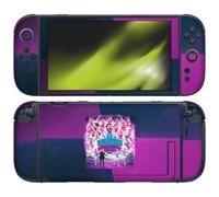 Head Case Designs Sous Licence Officielle Manchester City Man City FC Graphisme D'Équipe Champions D'Europe 2023 Vinyle Autocollant De Jeu Peau Autocollant Couverture Compatible avec Nintendo Switch 2