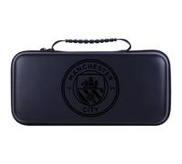 Head Case Designs Sous Licence Officielle Manchester City Man City FC Insigne en Relief Logo Graphique Étui De Transport Rigide De Voyage compatible avec Legion Go