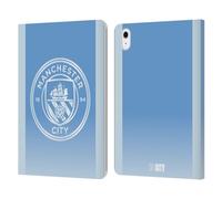 Head Case Designs sous Licence Officielle Manchester City Man City FC Maison 2026/27 Kit D'écussons Étui Portefeuille en Cuir Compatible avec Apple iPad Air 11 2020/2022/2024/2025
