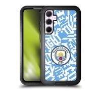 Head Case Designs sous Licence Officielle Manchester City Man City FC Sky Blue Pattern Fight Graphiques Étui Antichoc Ultra-Blindé Compatible avec Samsung Galaxy A35 5G