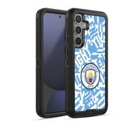 Head Case Designs sous Licence Officielle Manchester City Man City FC Sky Blue Pattern Fight Graphiques Étui Antichoc Ultra-Blindé Compatible avec Samsung Galaxy S24 FE