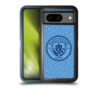 Head Case Designs sous Licence Officielle Manchester City Man City FC The Best Team Modèles Étui Antichoc Ultra-Blindé Compatible avec Google Pixel 8