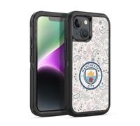 Head Case Designs sous Licence Officielle Manchester City Man City FC Third 2020/21 Badge Kit Étui Antichoc Ultra-Blindé Compatible avec Apple iPhone 14