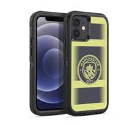 Head Case Designs sous Licence Officielle Manchester City Man City FC Third 2022/23 Badge Kit Étui Antichoc Ultra-Blindé Compatible avec Apple iPhone 12 / iPhone 12 Pro