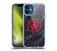 Head Case Designs sous Licence Officielle Manchester City Man City FC Troisième Kit De Badges 2023/24 Coque en Gel [Protection de Qualité Militaire] Compatible avec Apple iPhone 12 Mini
