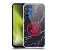 Head Case Designs sous Licence Officielle Manchester City Man City FC Troisième Kit De Badges 2023/24 Coque Dure pour l'arrière Compatible avec Samsung Galaxy A15