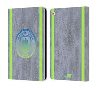 Head Case Designs sous Licence Officielle Manchester City Man City FC Troisième Kit De Badges 2025/26 Étui Portefeuille en Cuir Compatible avec Apple iPad Air 2 (2014)